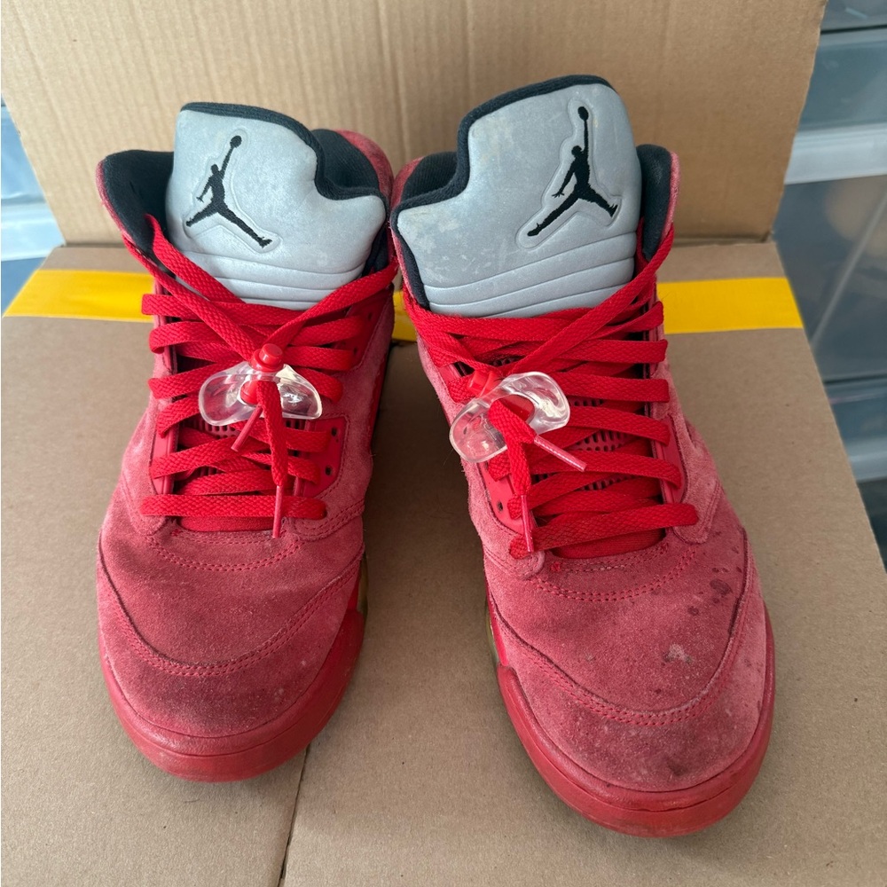 Air Jordan 5 Retro Red Suede size 10
